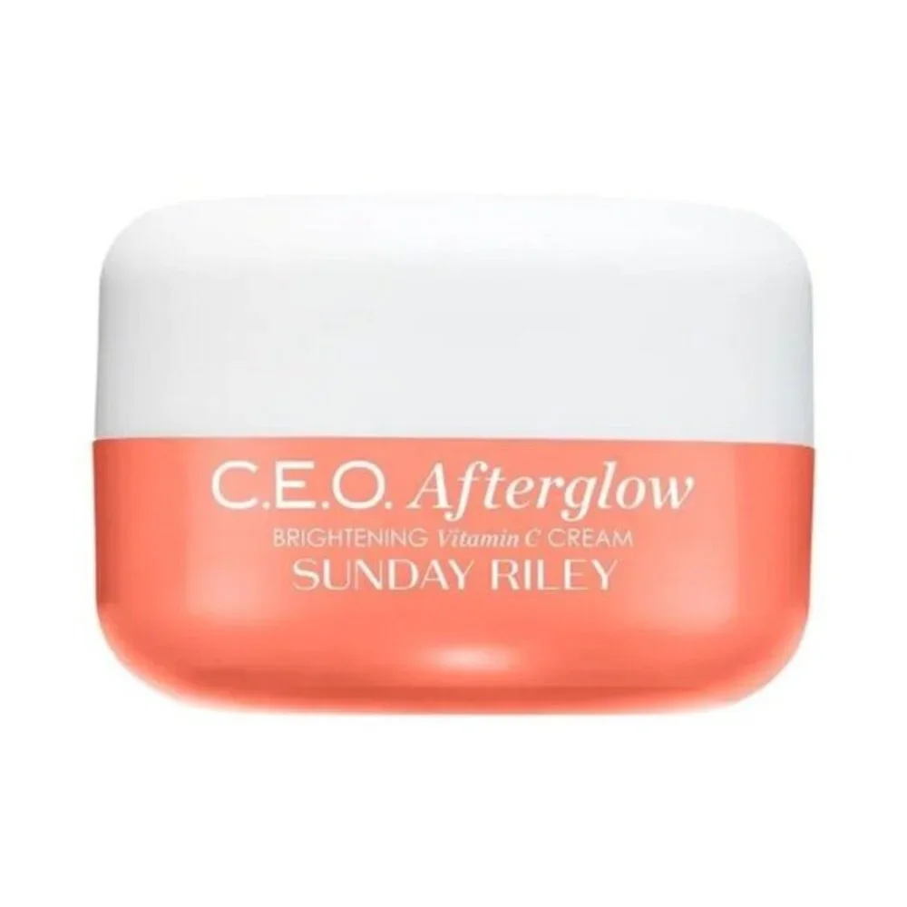 Sunday Riley CEO Afterglow Brightening Vitamin C Cream 0.5oz 15mL Travel Mini